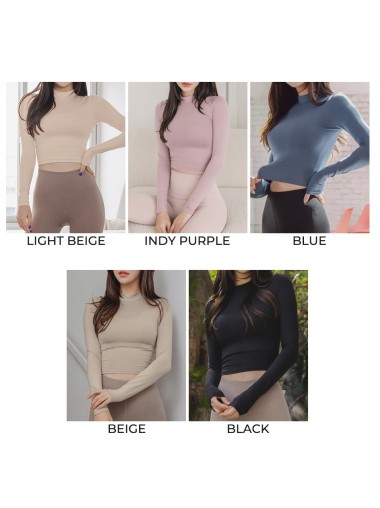 Friday's Vibes Heat Warm Half Neck Top (多色)